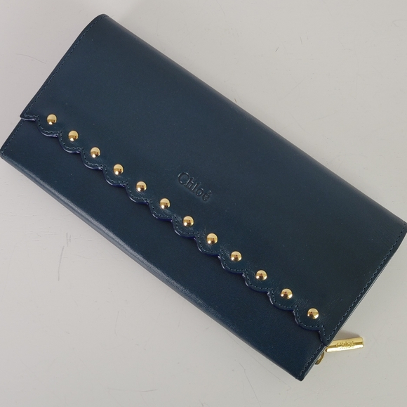 Chloe Handbags - CHLOE Scallop Detail Continental Wallet